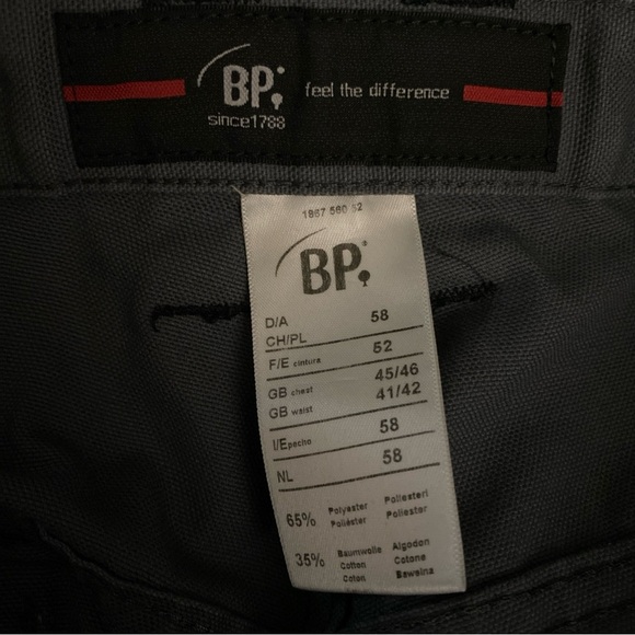 Bierbaum Proenen BP Germany work trousers Cargo Construction pants Sz 58 - Picture 8 of 12